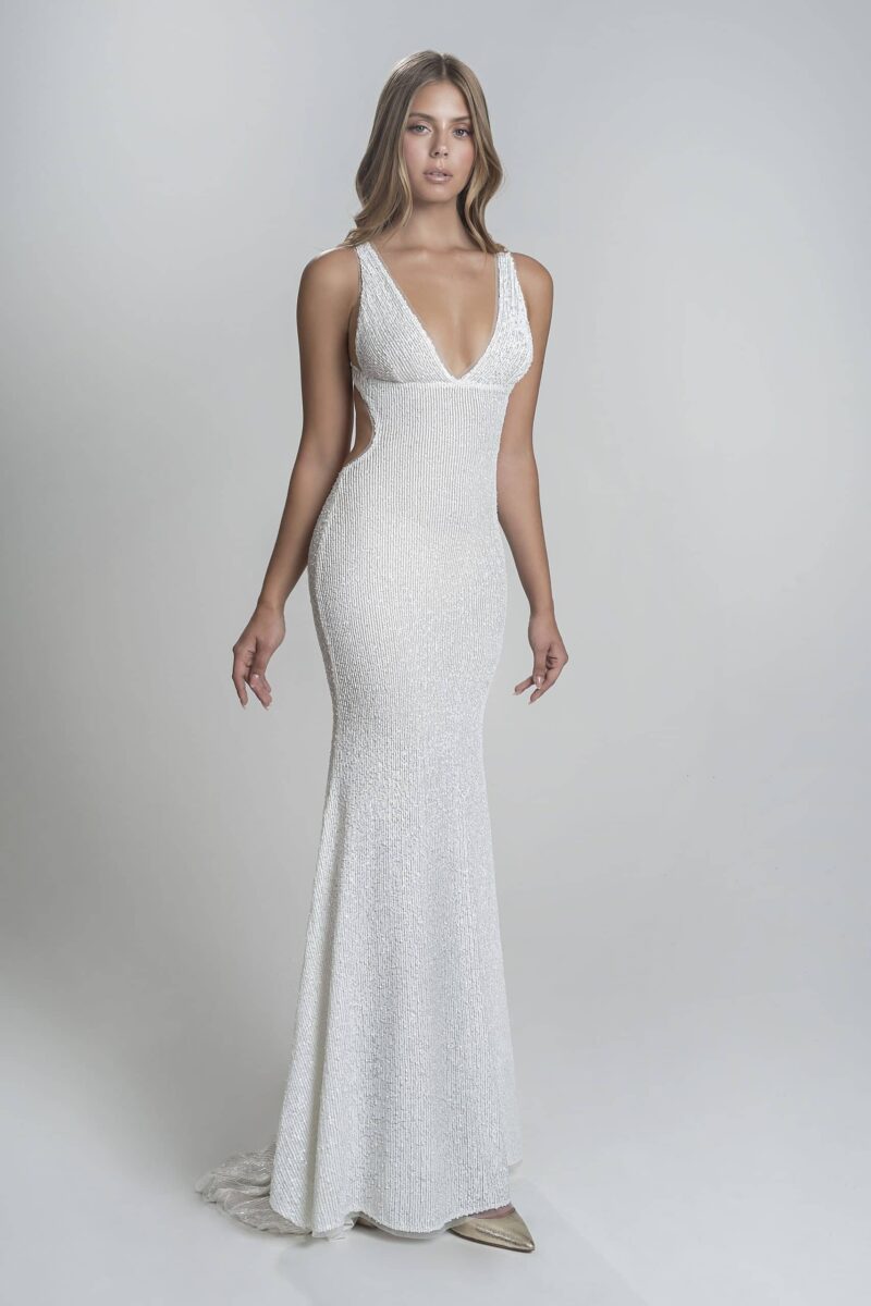 Sequin Fitted Gown