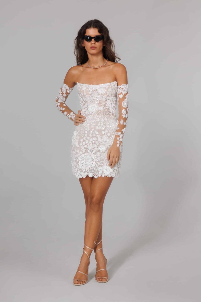 Sequined Lace Mini,