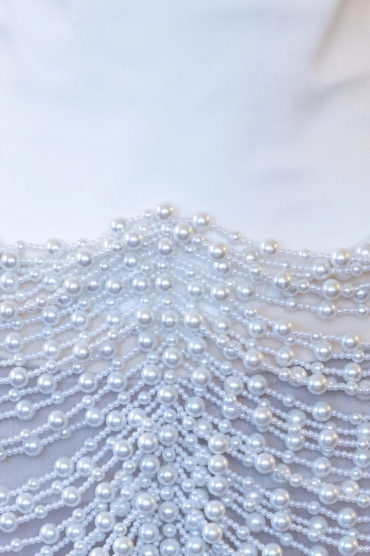 Close-up detail of Lee Petra Grebenau 2709 — Made to Order couture craftsmanship for a black-tie gala