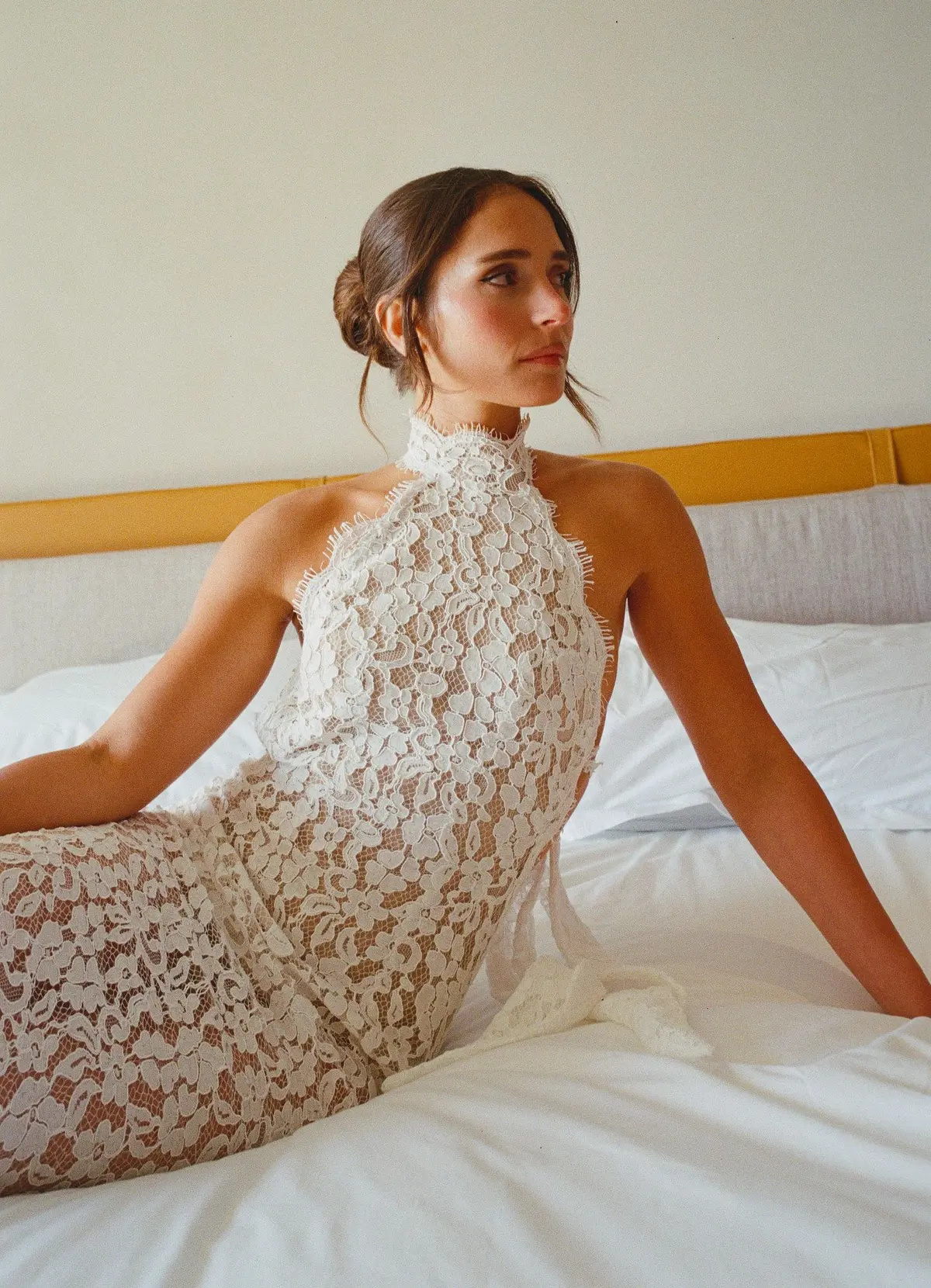 LPG bride Lee wearing her custom Lee Petra Grebenau wedding gown — image 5