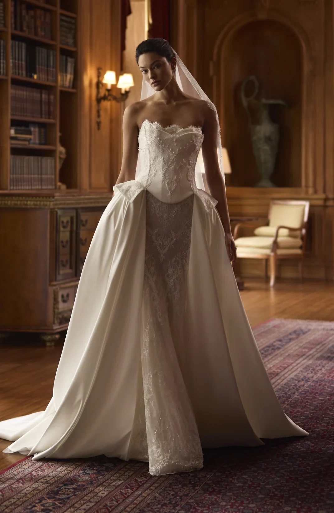 Lee Petra Grebenau Delphine gown from the Salon Privé collection — Rococo-inspired ball gown, finding the one